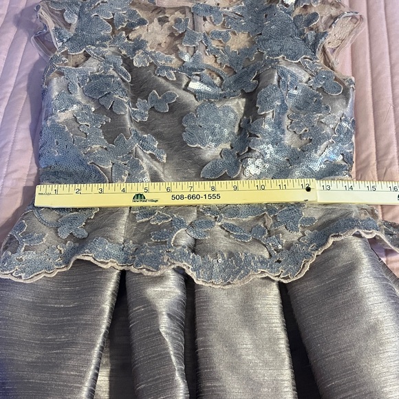 Adrianna Papell mother of the bride or groom gown dress EUC 4P pockets - Picture 17 of 17